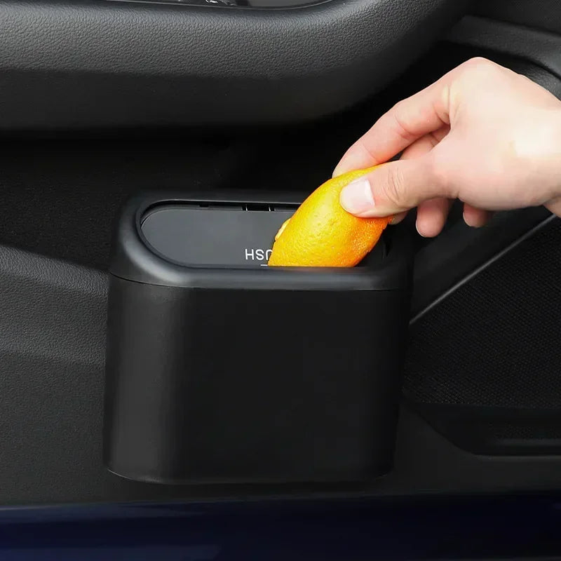 Car Trash Can with Lid — Compact Leakproof Bin for Any Vehicle