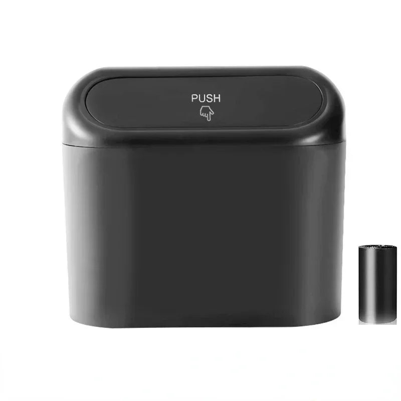 Car Trash Can with Lid — Compact Leakproof Bin for Any Vehicle
