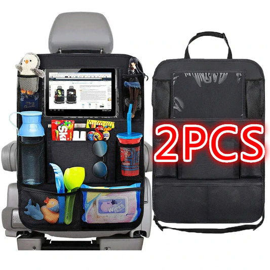 Backseat Buddy Kids Car Organizer — Kickmat, Tablet Holder & Storage All-in-One