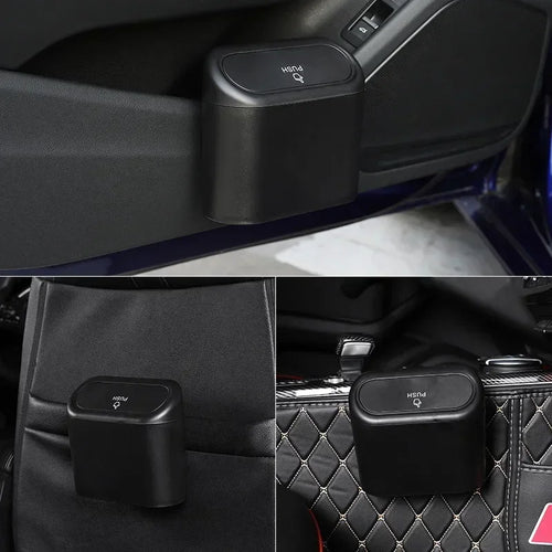 Car Trash Can with Lid — Compact Leakproof Bin for Any Vehicle